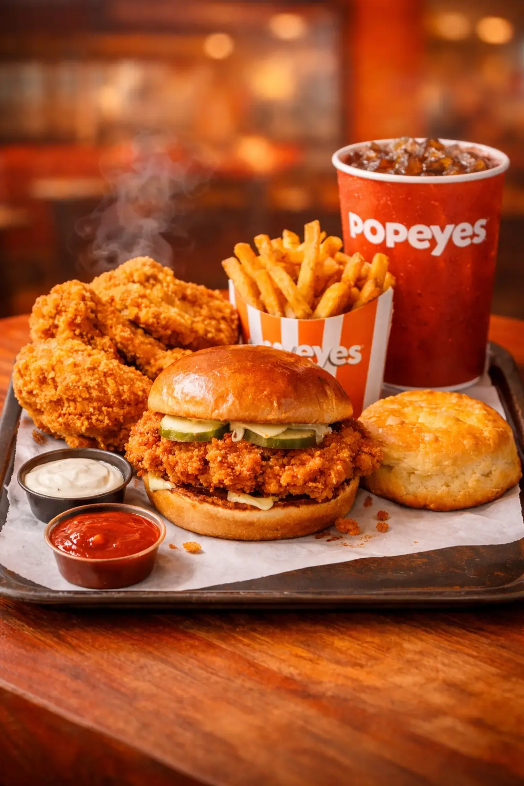 Popeye's Menu 2026 hero image