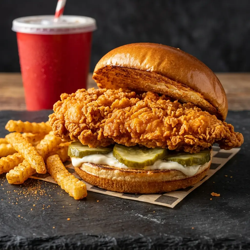 Popeyes Combo Meals 2026: Full Menu, Prices & Calorie Guide 3 Popeyes sandwich_combo