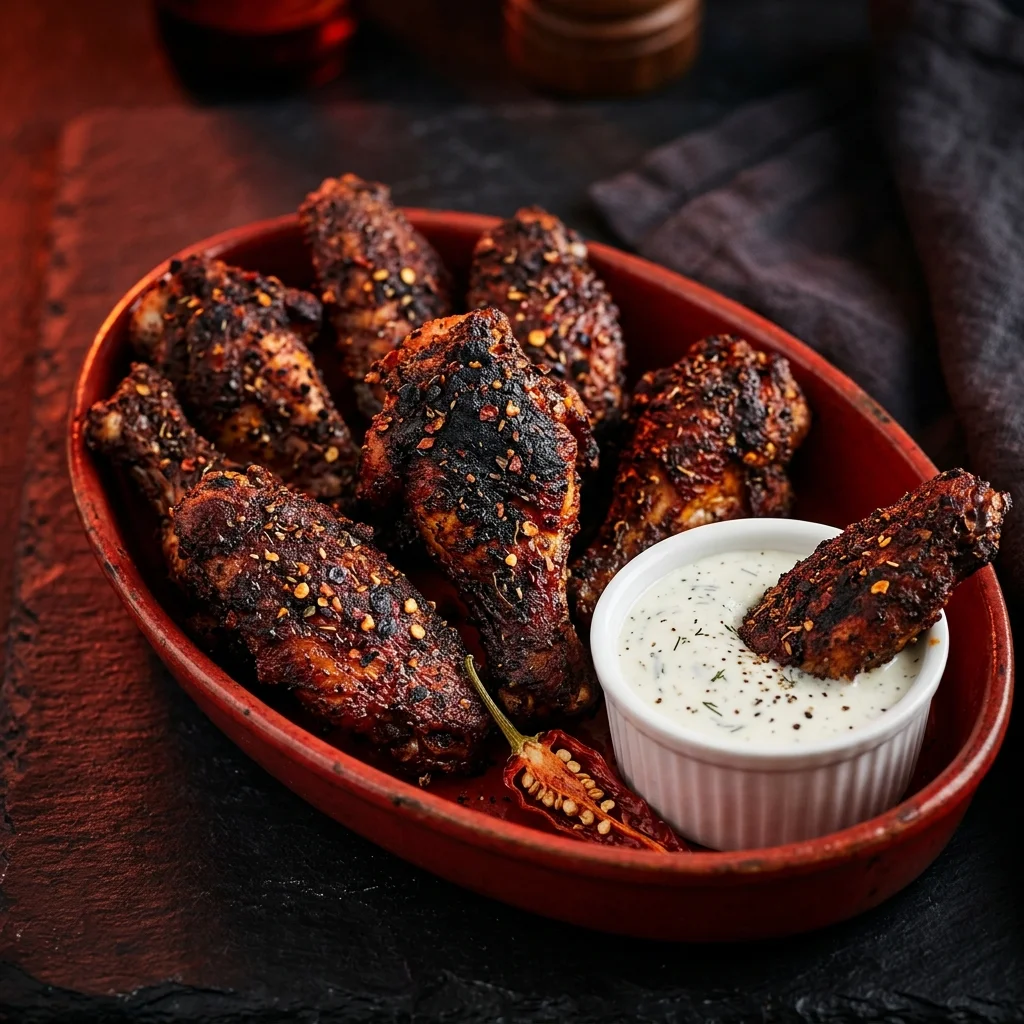 Popeyes Wings Menu 2026: All 8 Flavors, Prices & Calories Guide 3 Popeyes Ghost Pepper Rub bone-in wings