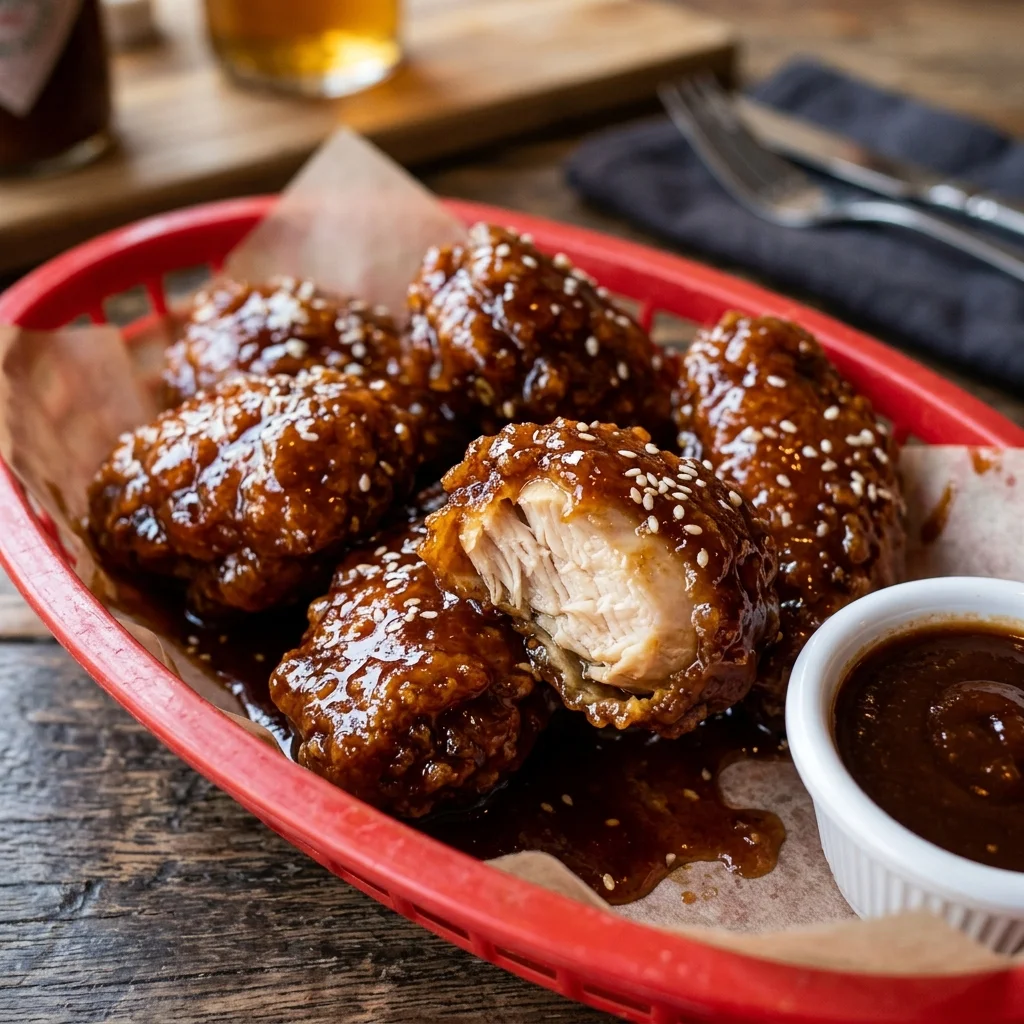 Popeyes Wings Menu 2026: All 8 Flavors, Prices & Calories Guide 4 Popeyes Honey BBQ boneless wings